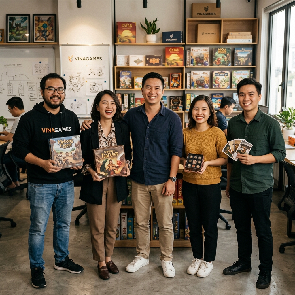 Tập thể Đội ngũ sáng tạo LogisQuest